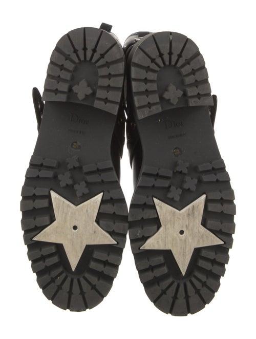 Christian Dior Leather Moto Boots