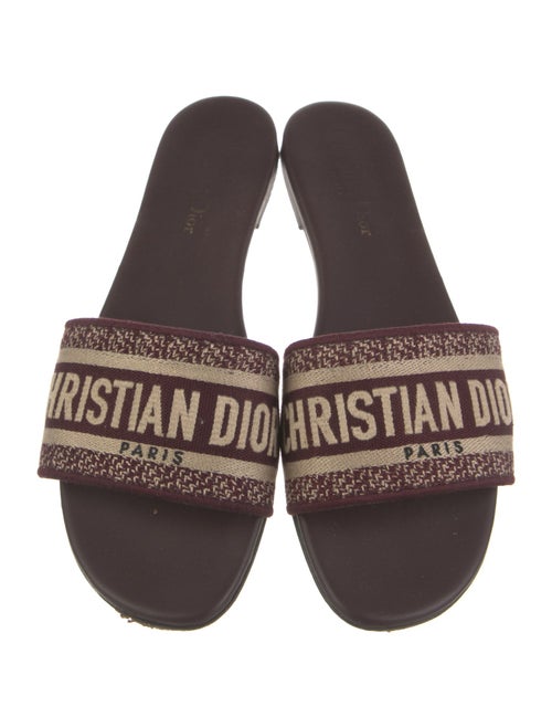 Christian Dior Printed Slides