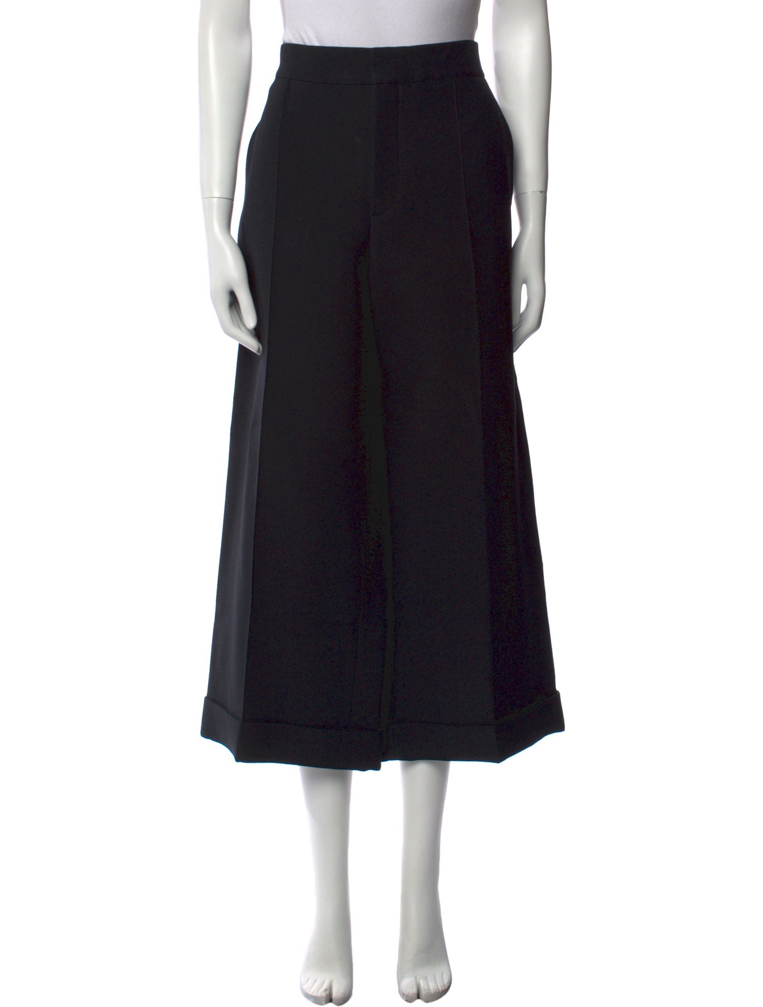 Christian Dior Wool Wide Leg Pants