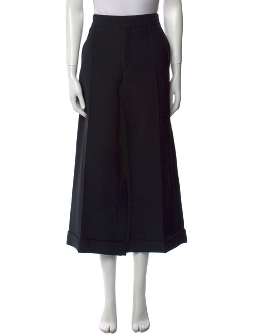 Christian Dior Wool Wide Leg Pants