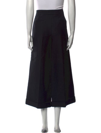 Christian Dior Wool Wide Leg Pants