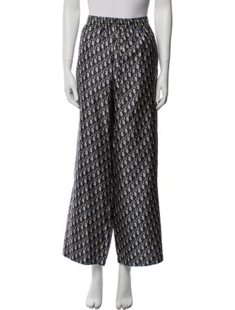 Christian Dior Silk Printed Sweatpants