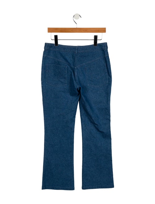 Christian Dior Mid-Rise Wide Leg Jeans