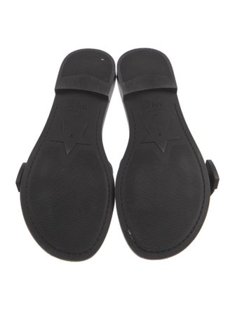 Christian Dior Rubber Printed Slides