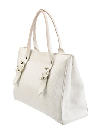 Christian Dior Quilted Top Handle Bag