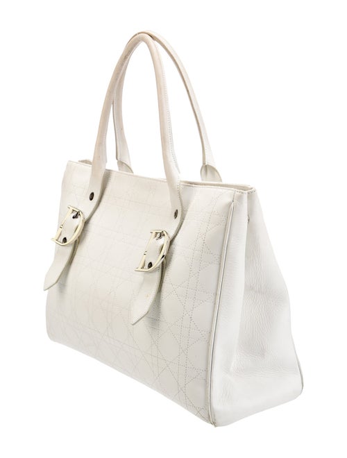 Christian Dior Quilted Top Handle Bag