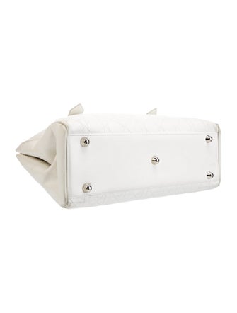 Christian Dior Quilted Top Handle Bag