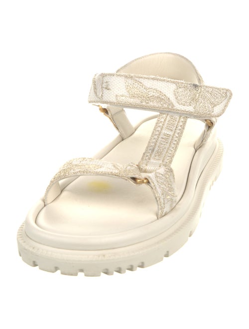 Christian Dior Canvas Patterned Espadrilles