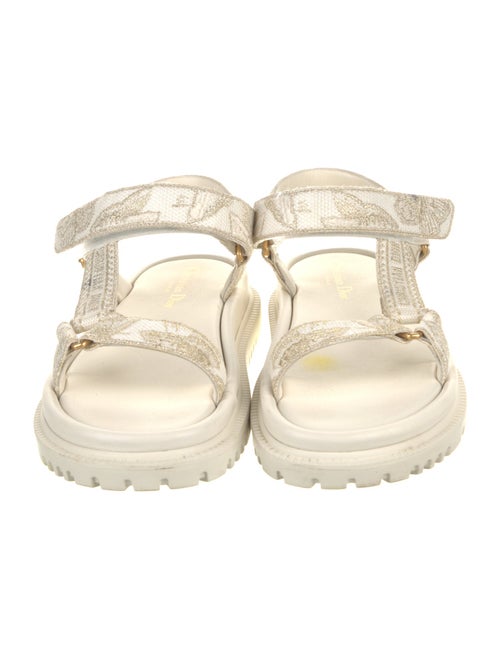 Christian Dior Canvas Patterned Espadrilles