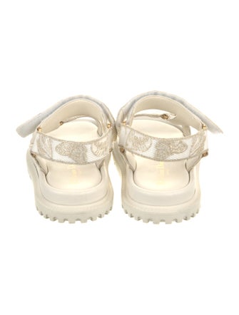 Christian Dior Canvas Patterned Espadrilles