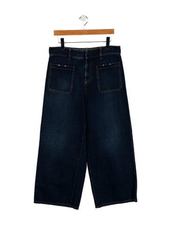 Christian Dior 2021 Wide Leg Jeans