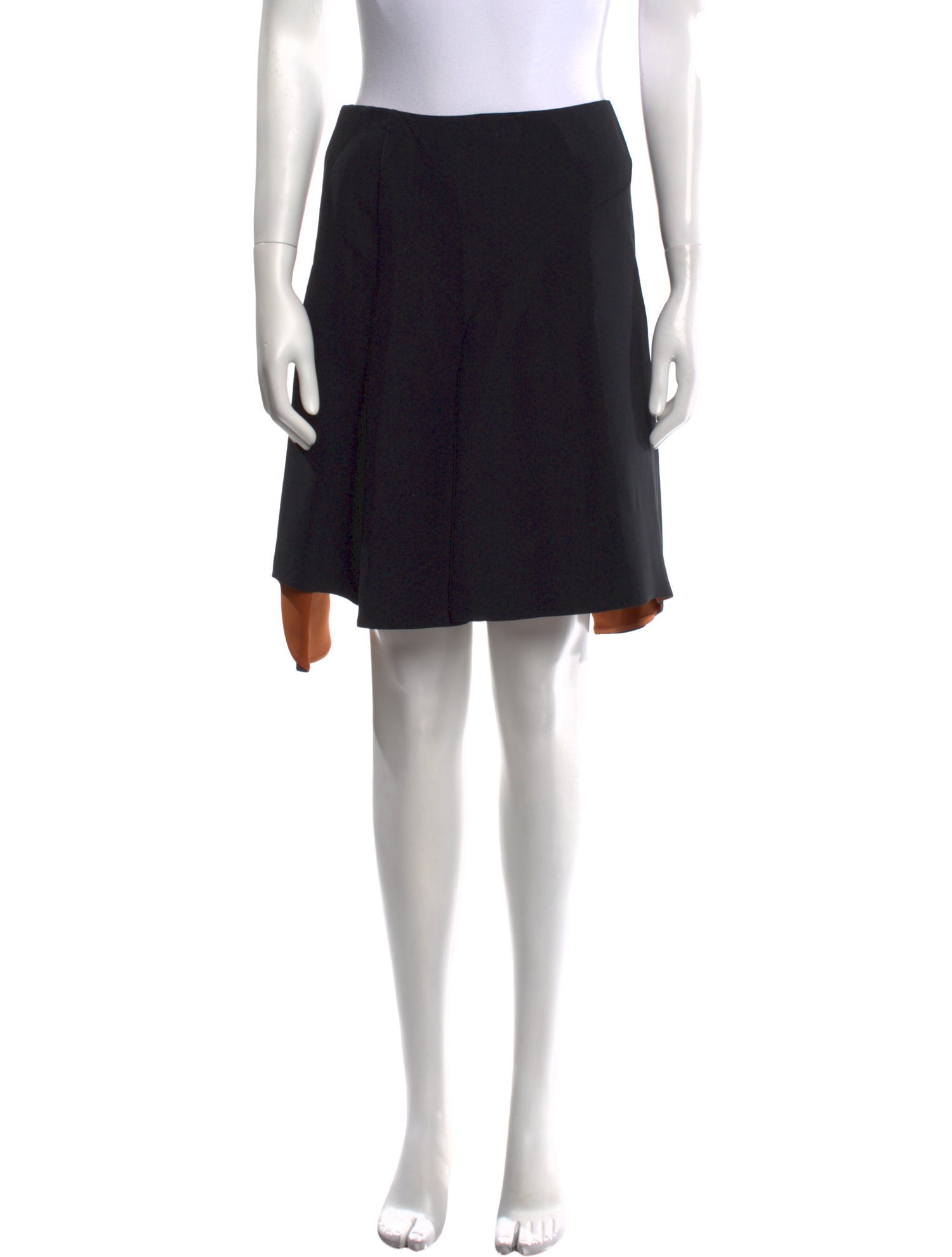 Christian Dior Silk Knee-Length Skirt w/ Tags