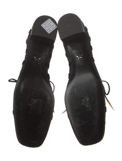 Christian Dior Mesh Patterned Lace-Up Boots