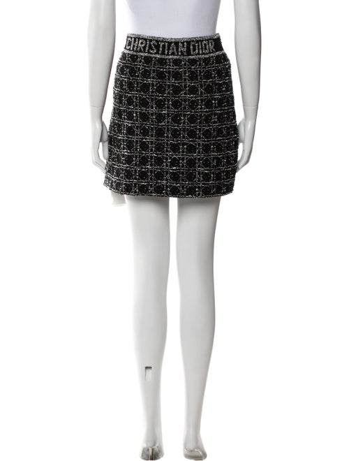 Christian Dior Printed Mini Skirt