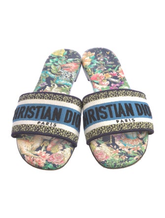 Christian Dior Printed Slides