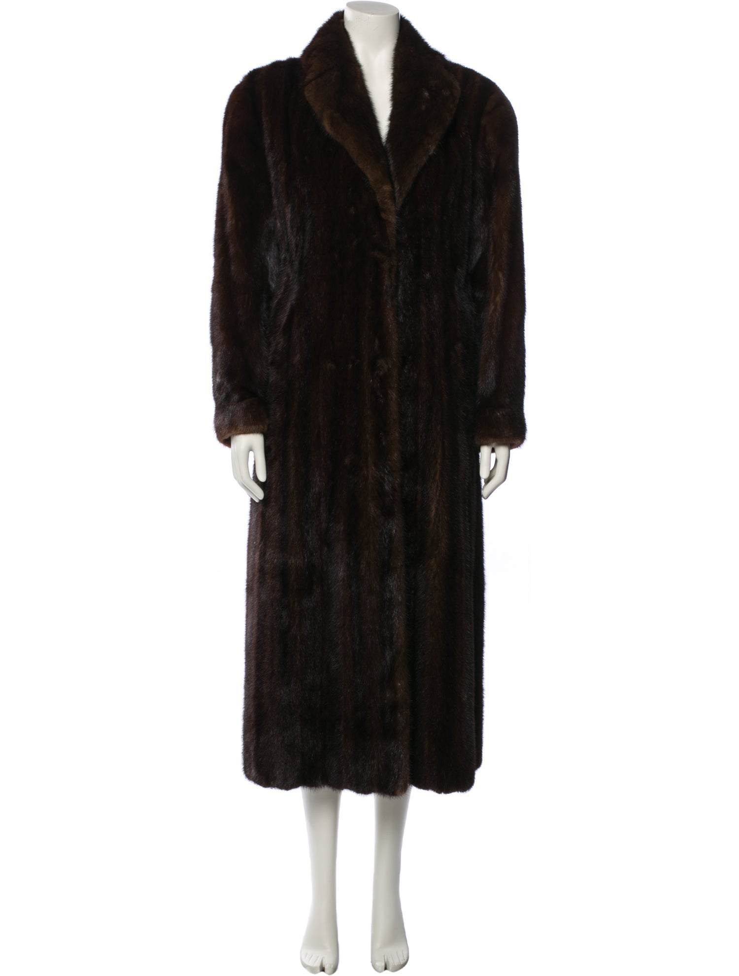 Christian Dior Vintage CD de Christian Dior Faux Fur Coat