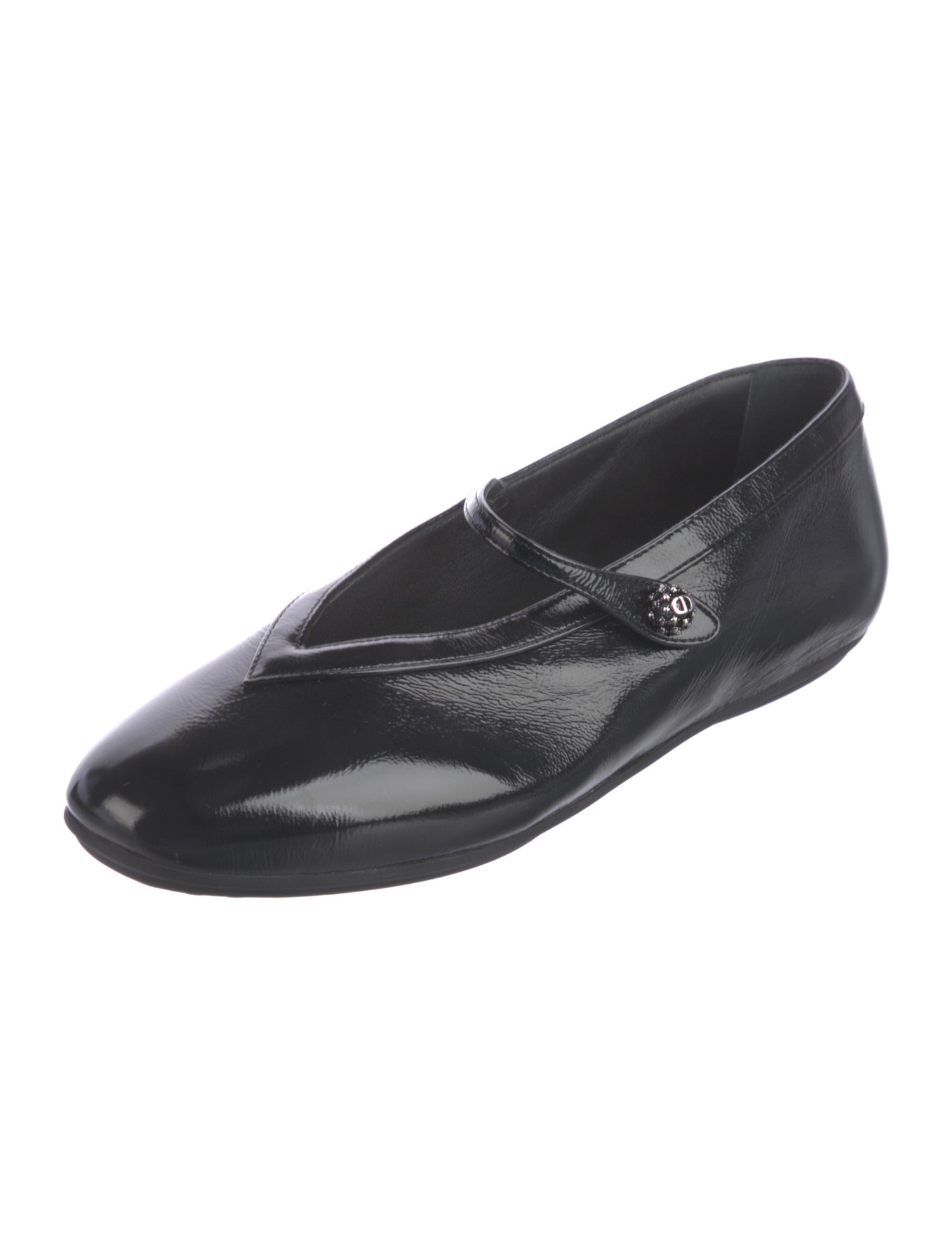 Christian Dior Patent Leather Mary Jane Flats