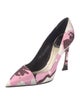 Christian Dior Printed Pumps