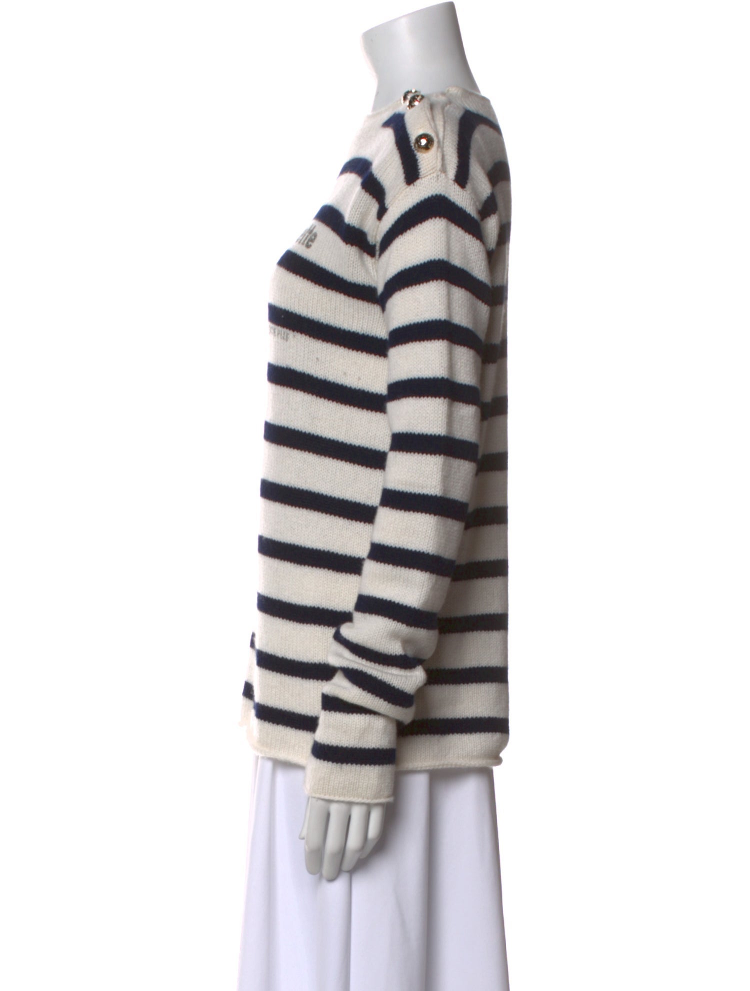 Christian Dior Cashmere Striped Sweater