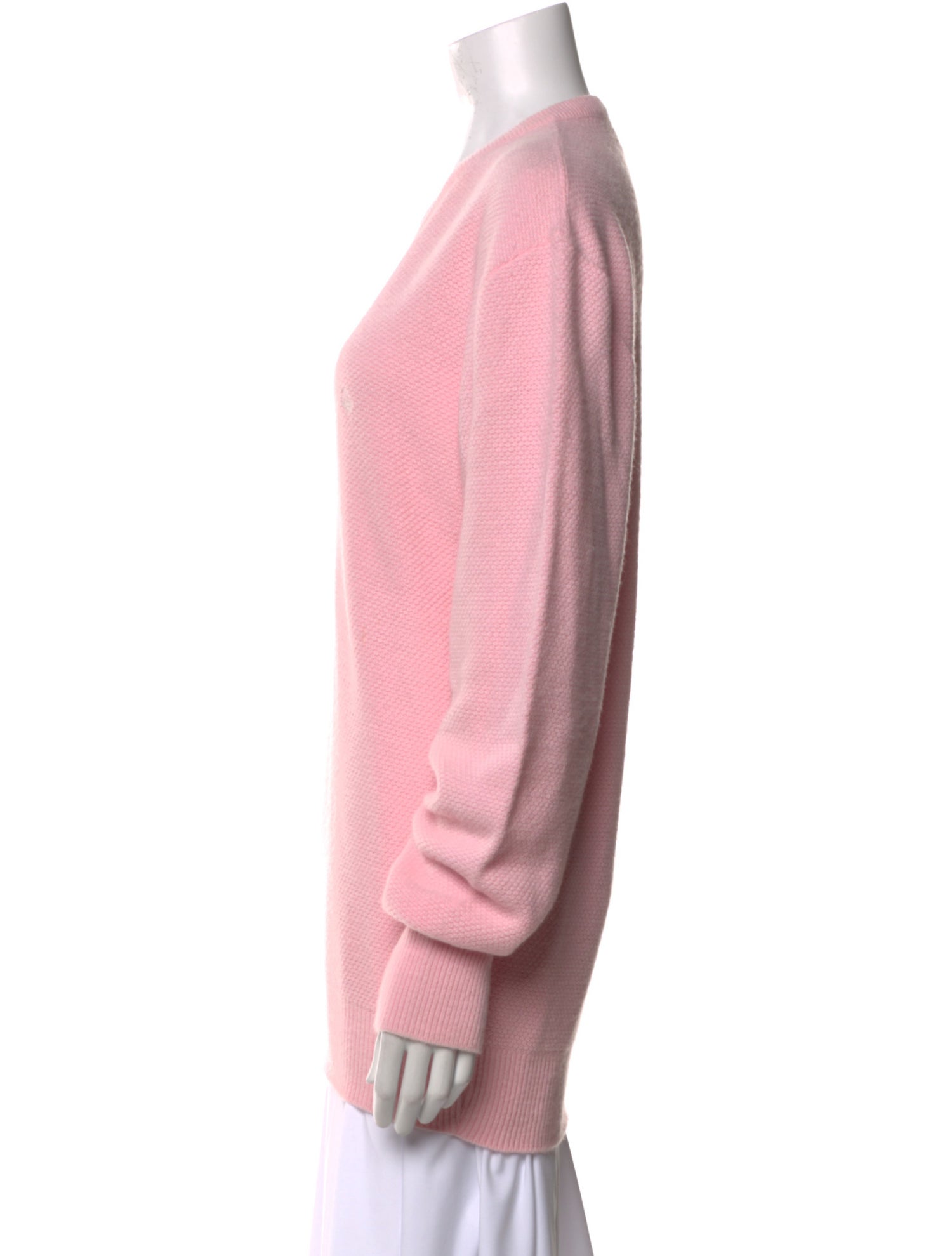 Christian Dior V-Neck Long Sleeve Sweatshirt