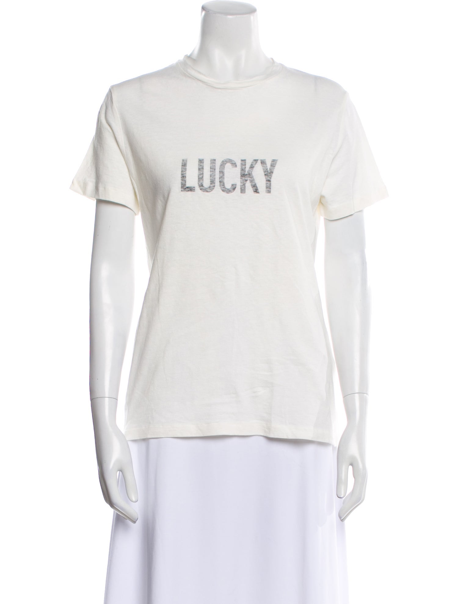 Christian Dior Graphic Print Crew Neck T-Shirt