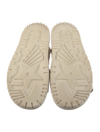 Christian Dior Cannage Pattern Leather Slides