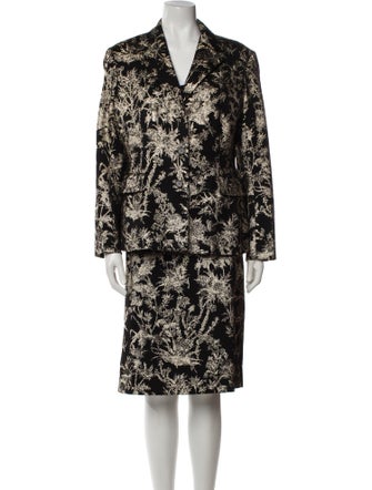 Christian Dior 2025 Printed Skirt Suit
