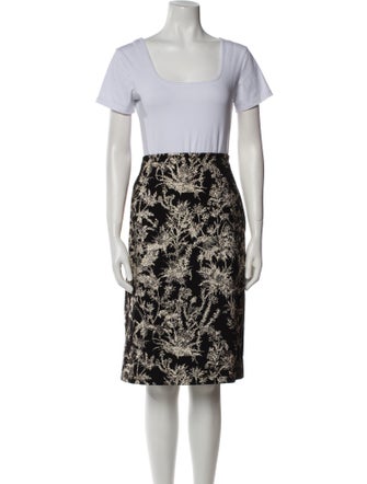 Christian Dior 2025 Printed Skirt Suit