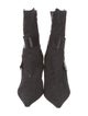 Christian Dior Oblique Jacquard Canvas Sock Boots