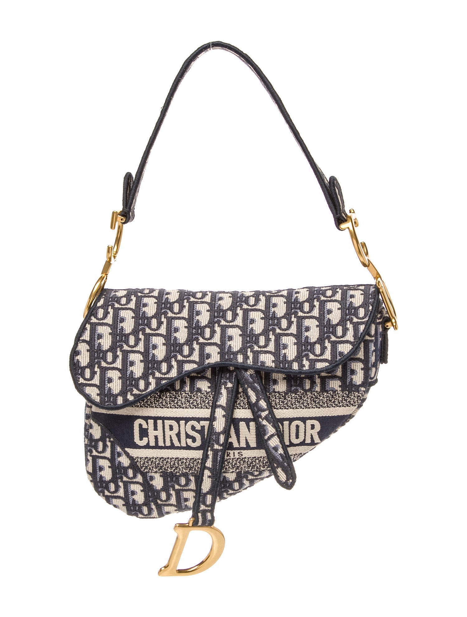 Christian Dior Oblique Jacquard Oblique Saddle