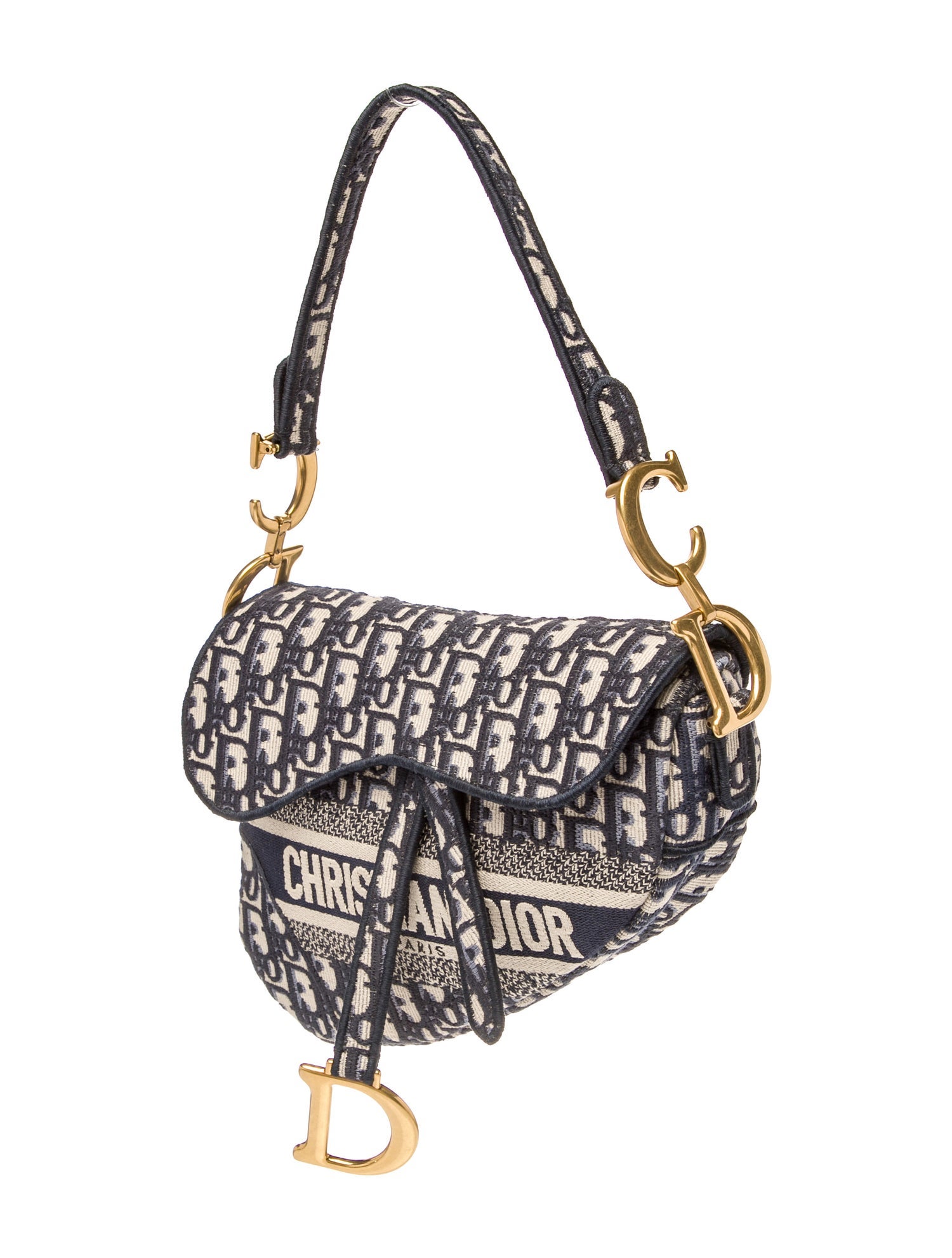 Christian Dior Oblique Jacquard Oblique Saddle