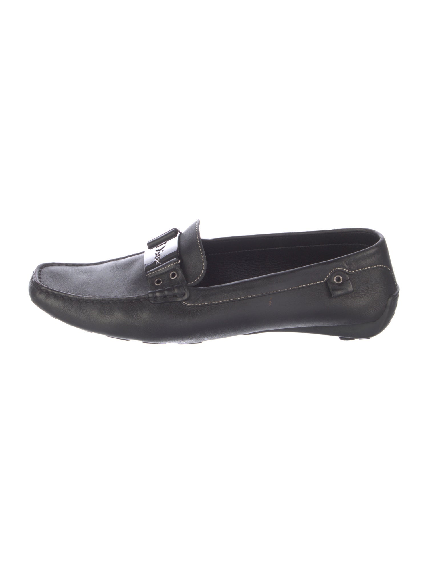 Christian Dior Leather Loafers