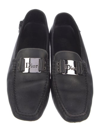 Christian Dior Leather Loafers