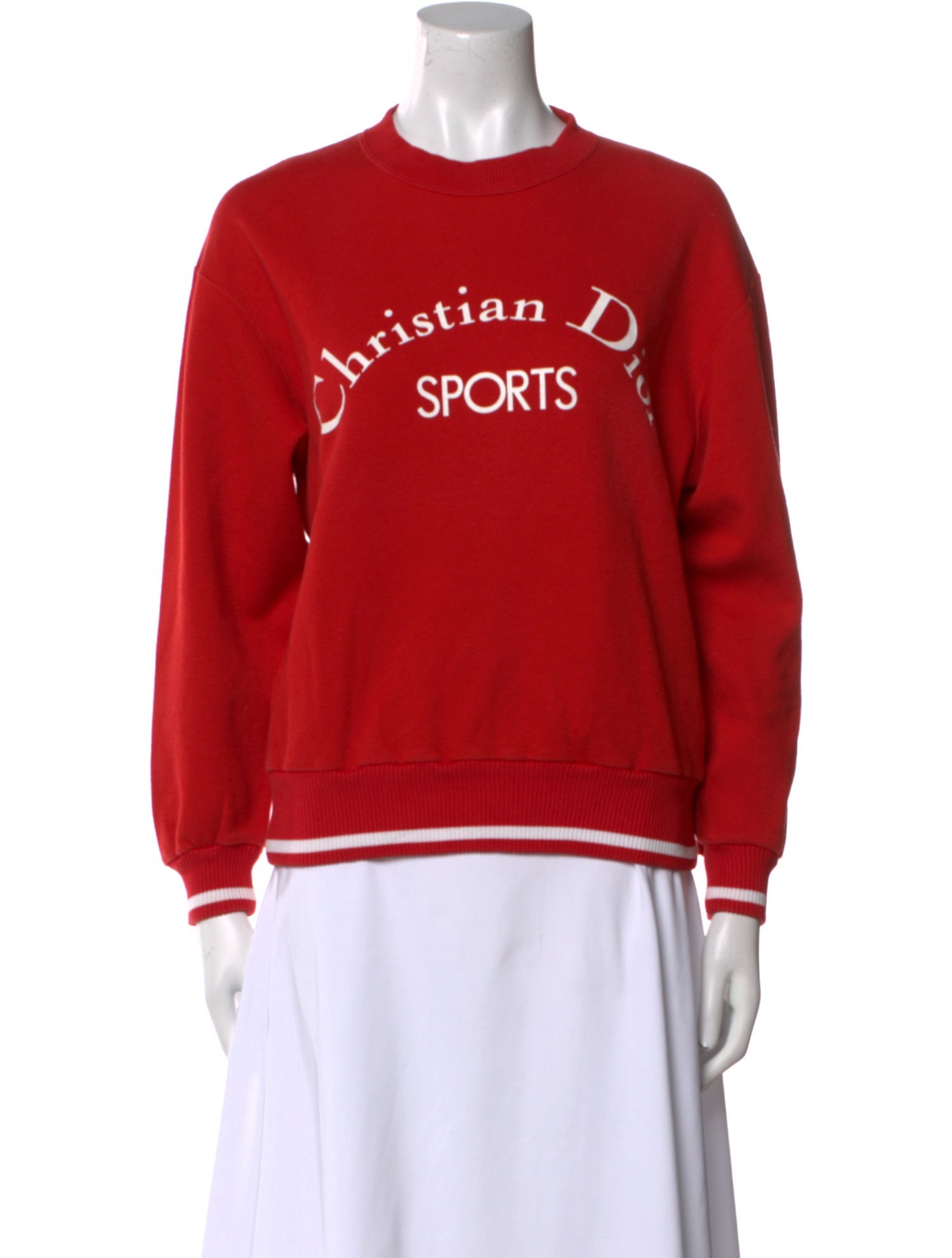 Christian Dior Vintage Graphic Print Sweatshirt