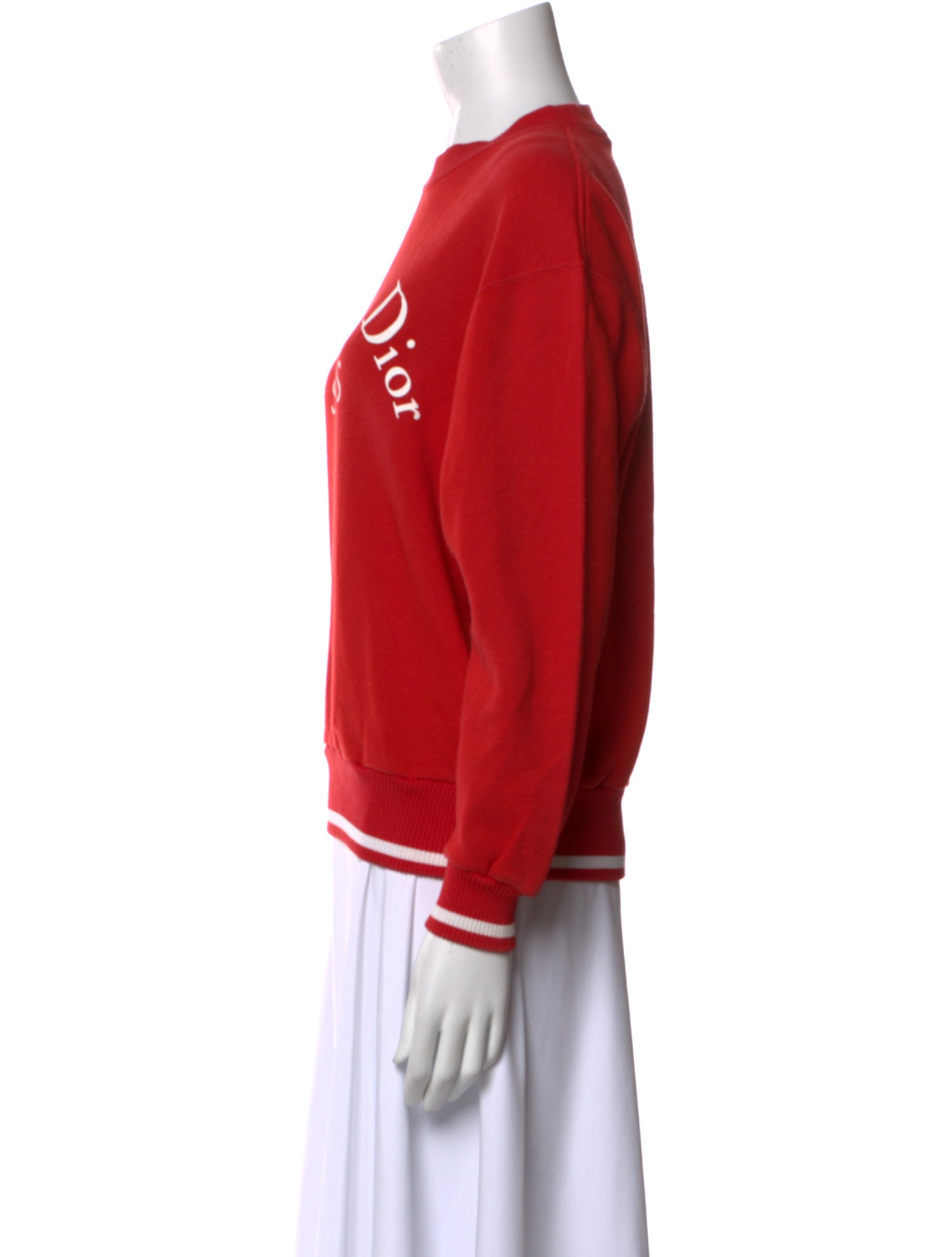 Christian Dior Vintage Graphic Print Sweatshirt