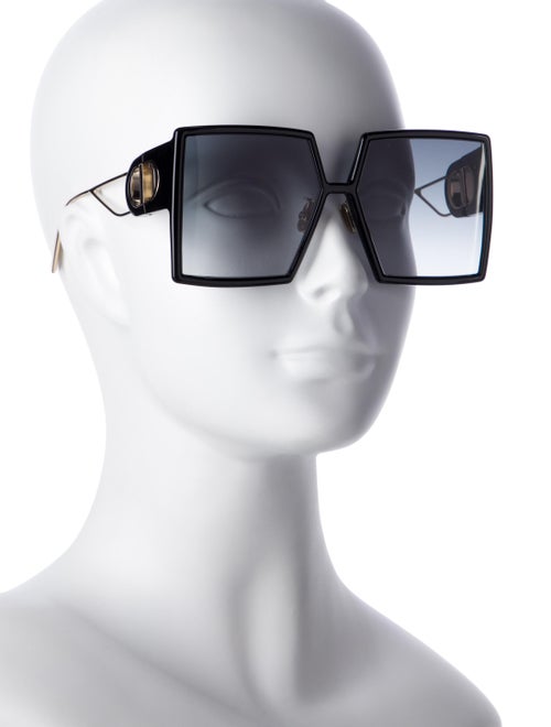 Christian Dior Square Tinted Sunglasses