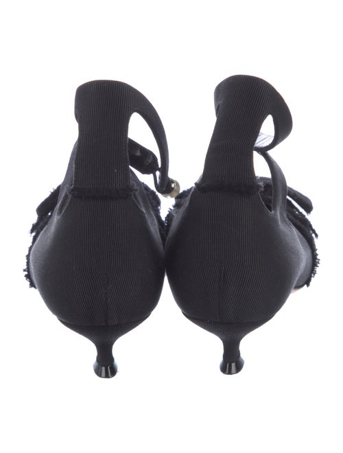 Christian Dior Bow Accents Pumps