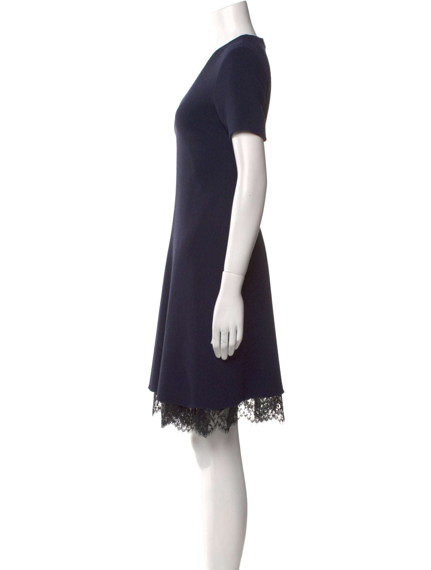 Christian Dior Wool Knee-Length Dress