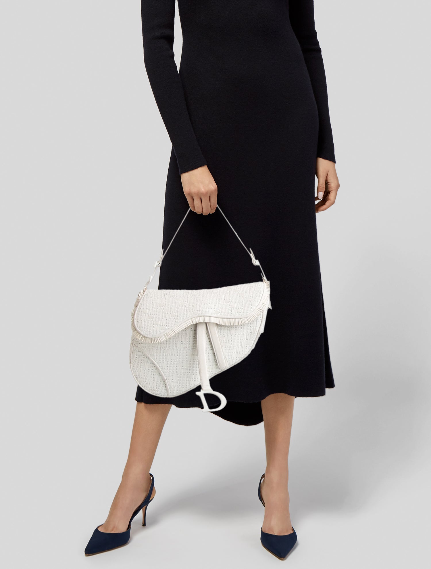 Christian Dior Leather Saddle