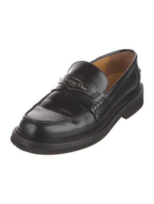 Christian Dior Leather Loafers