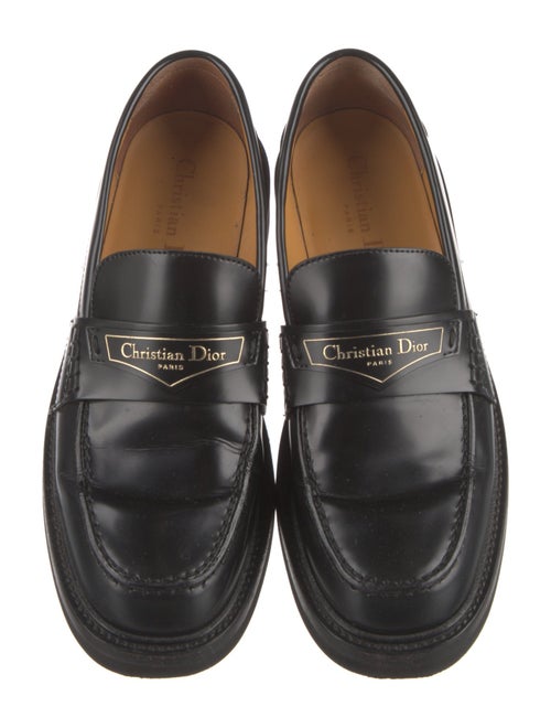 Christian Dior Leather Loafers