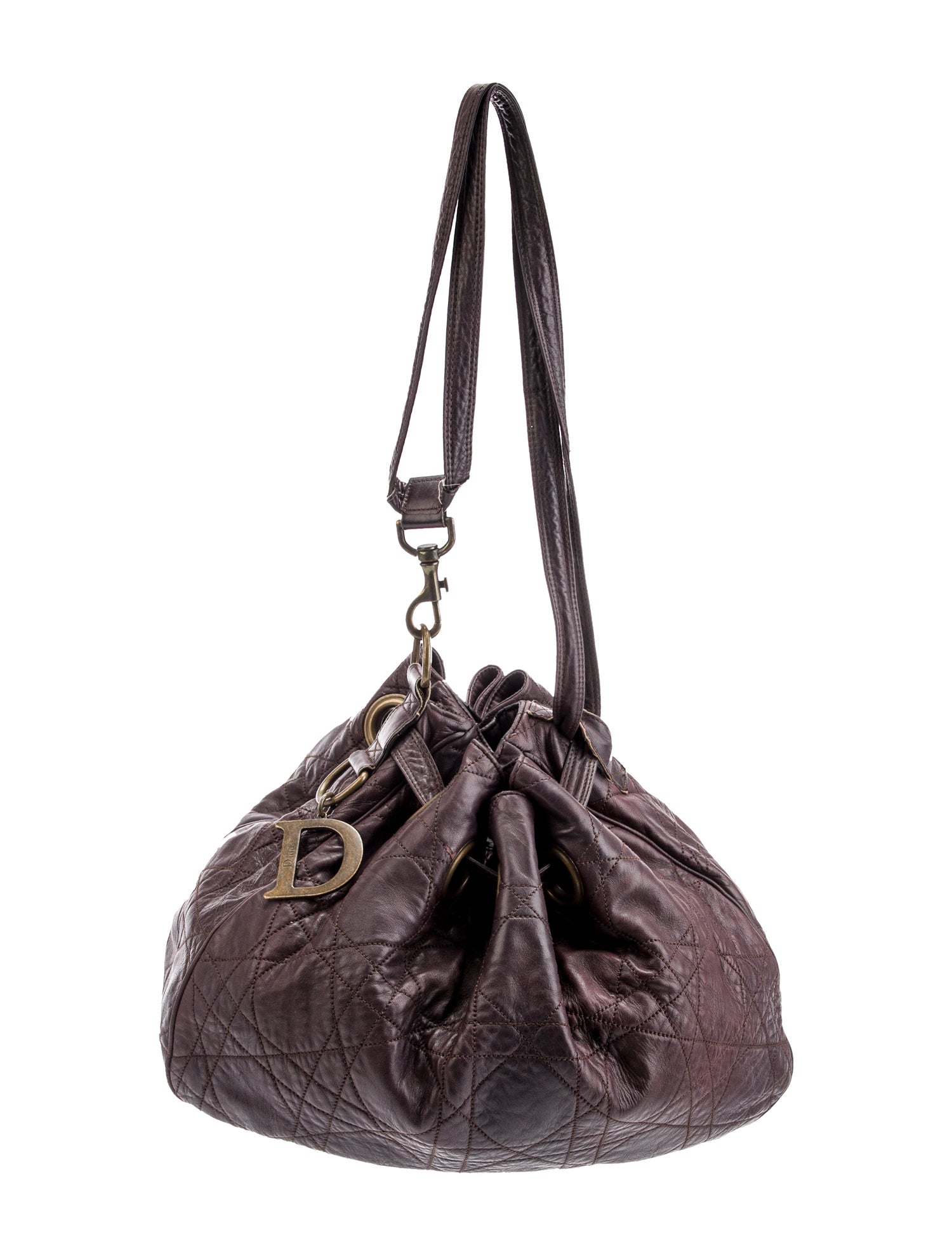 Christian Dior Cannage Top Handle Bag