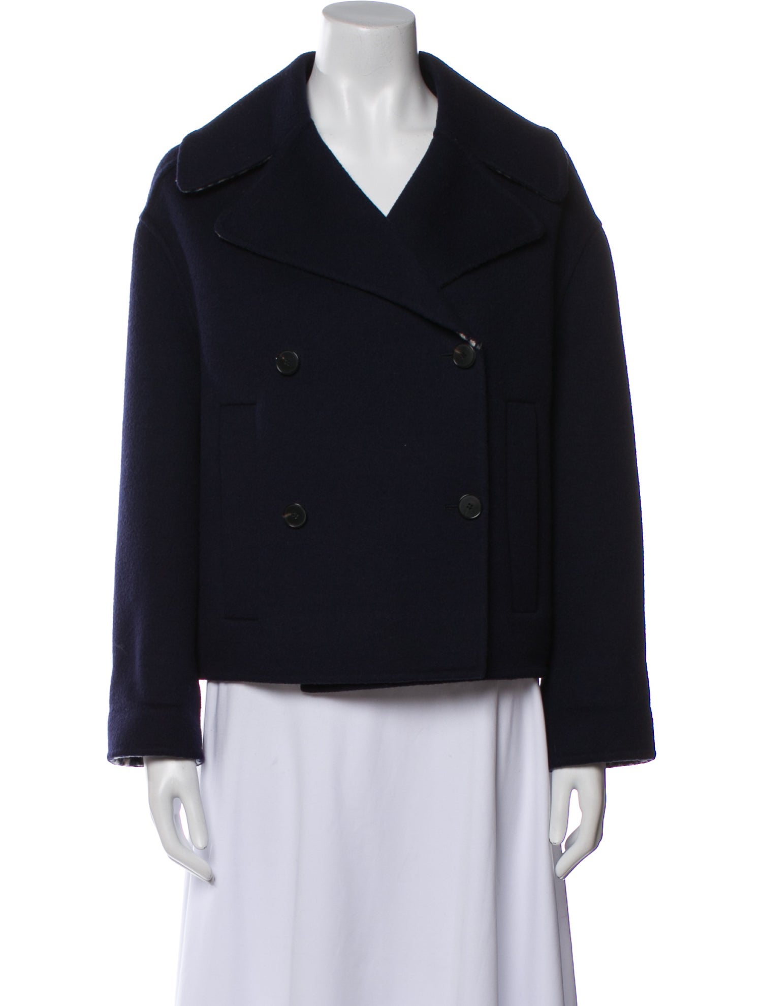 Christian Dior Virgin Wool Peacoat