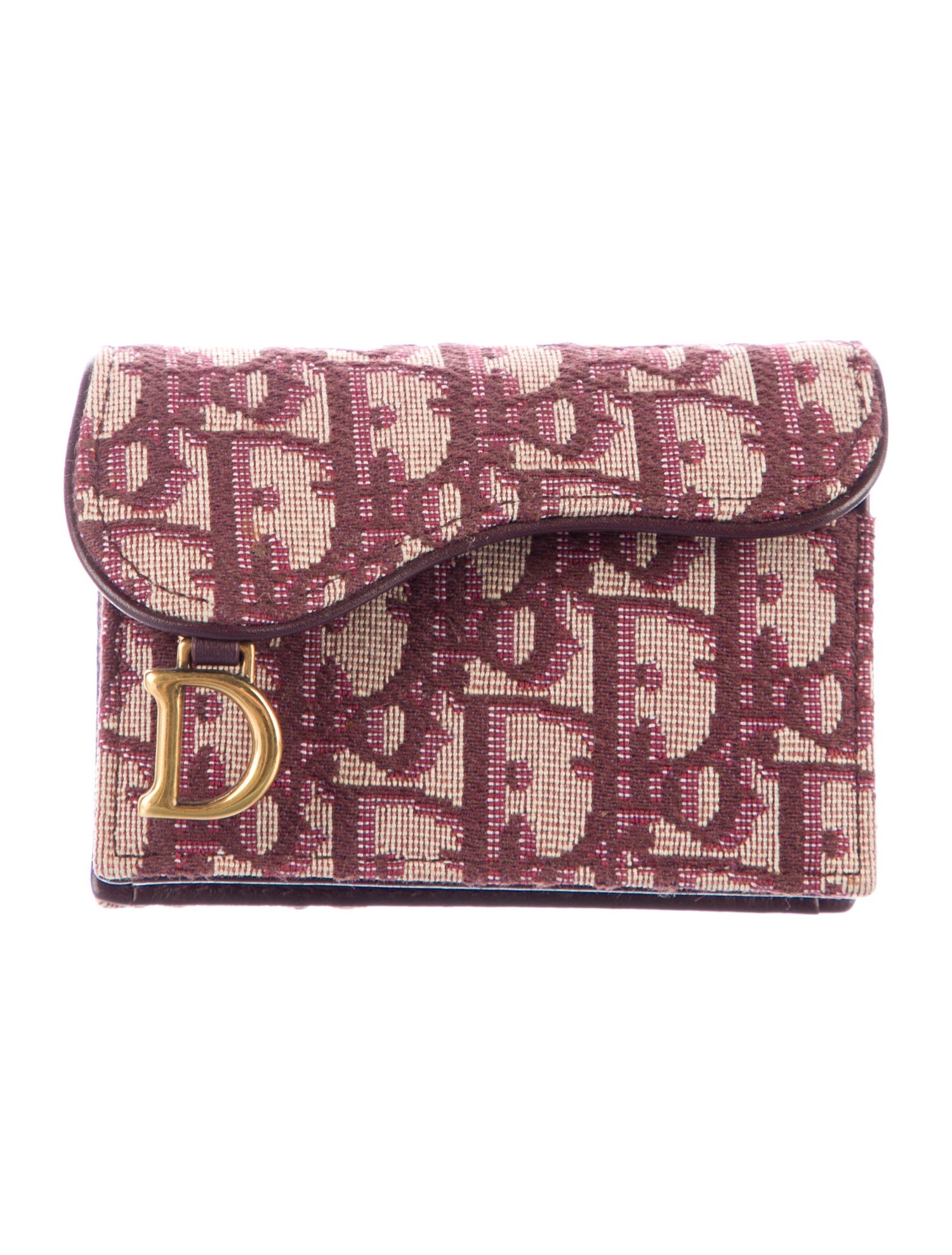 Christian Dior 2019 Saddle Compact Wallet