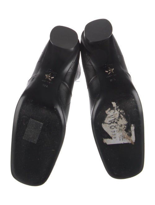 Christian Dior Cannage Pattern Leather Boots