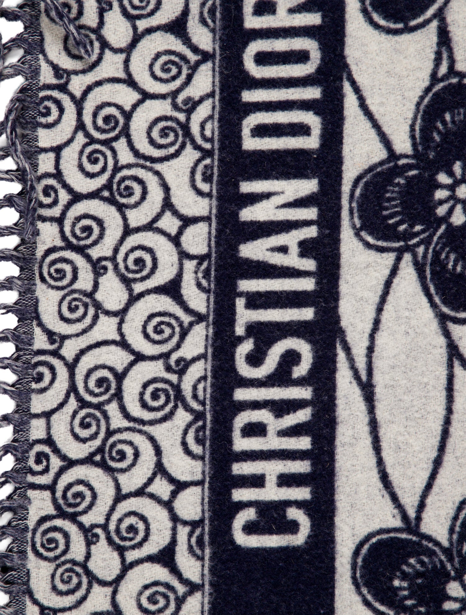 Christian Dior La Roue de la Fortune Throw Blanket