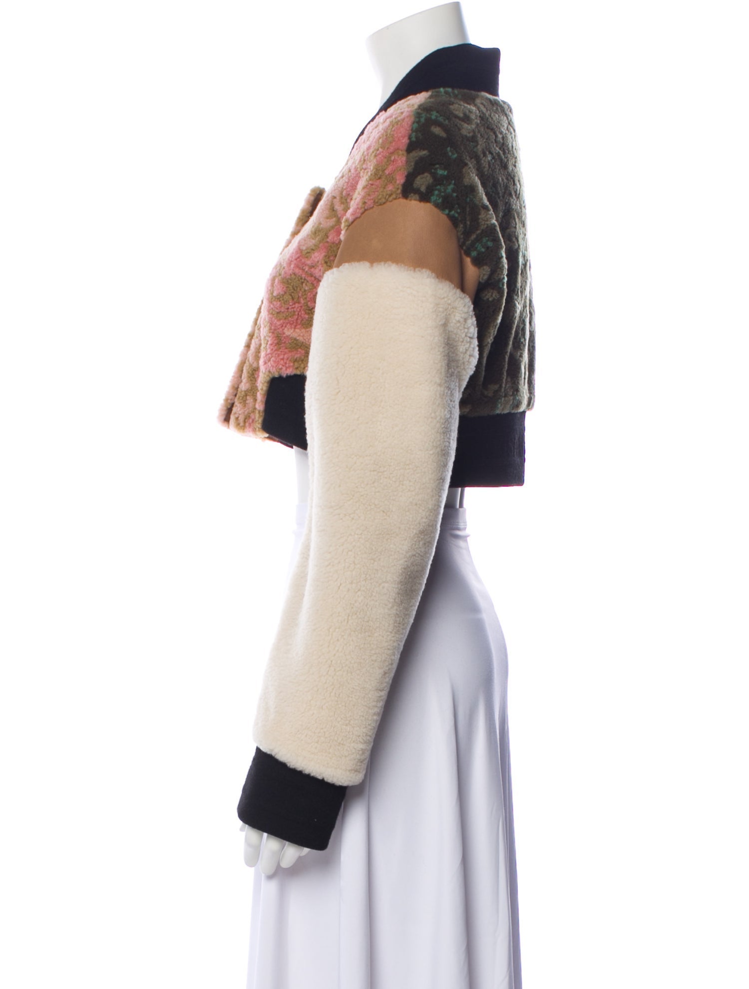 Christian Dior Lamb Leather Printed Bolero