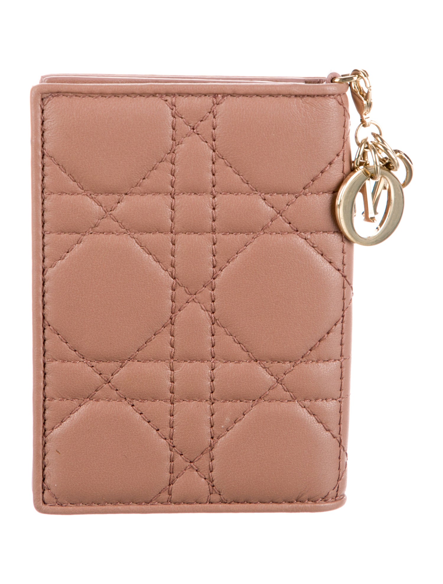 Christian Dior 2018 Lady Dior Ultramatte Wallet