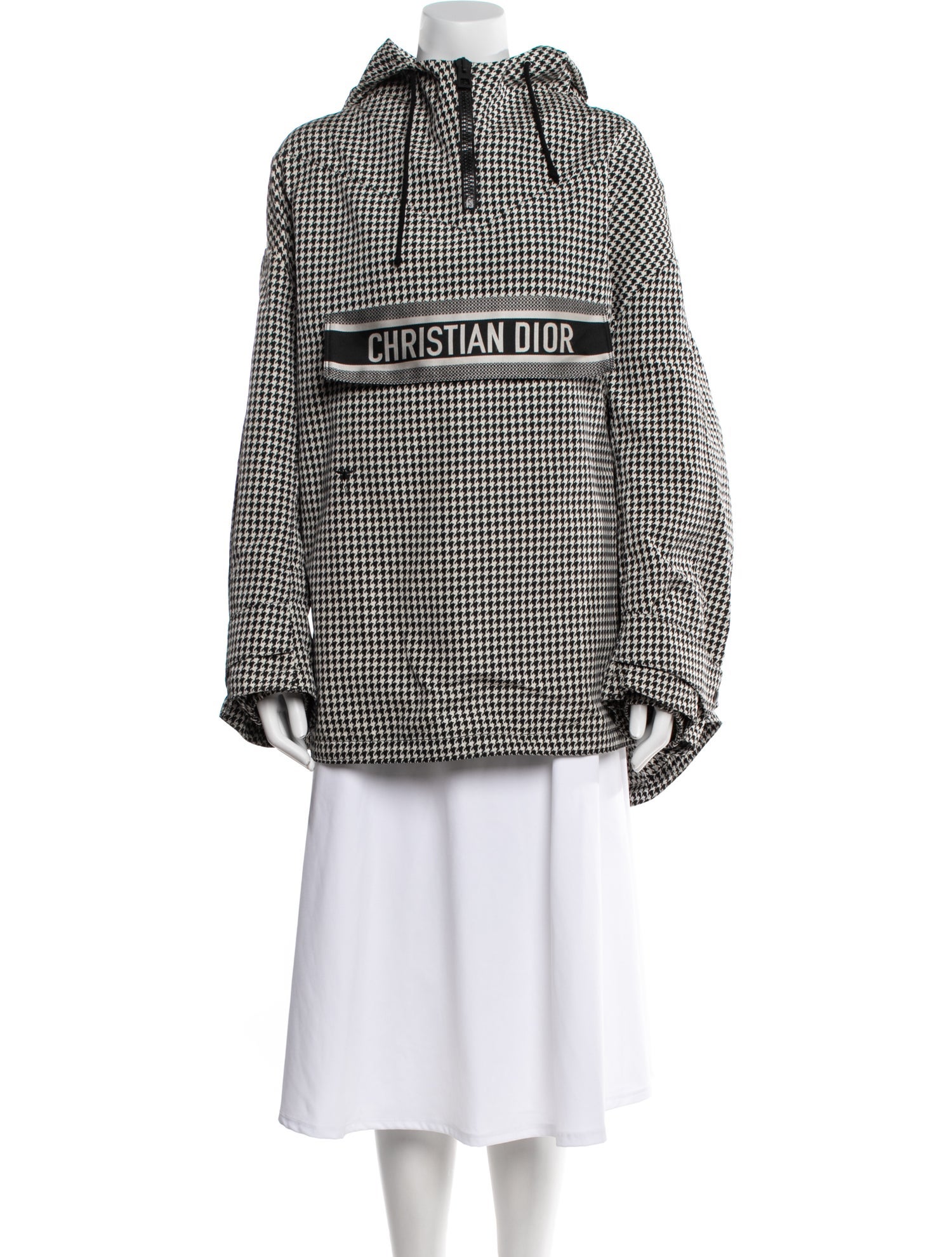 Christian Dior 2021 Houndstooth Print Jacket