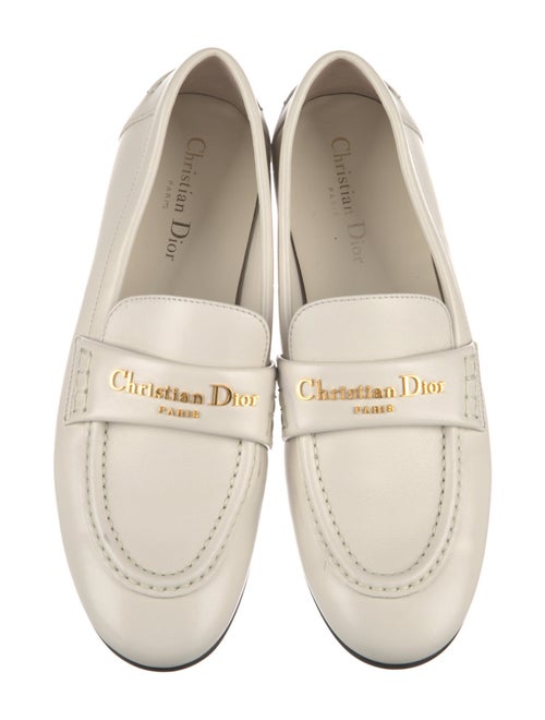 Christian Dior Leather Loafers